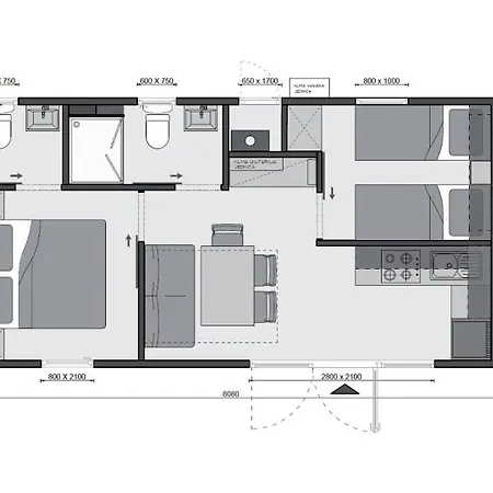 Ferienhaus 250 Mobile *